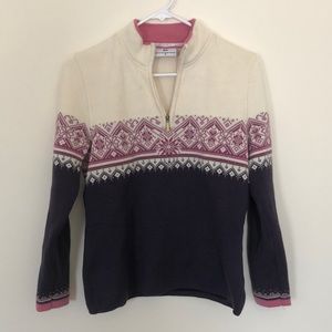 Dale of Norway 1/4 Zip Pullover Sweater